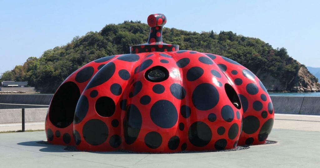 【直島町常設】赤《南瓜》